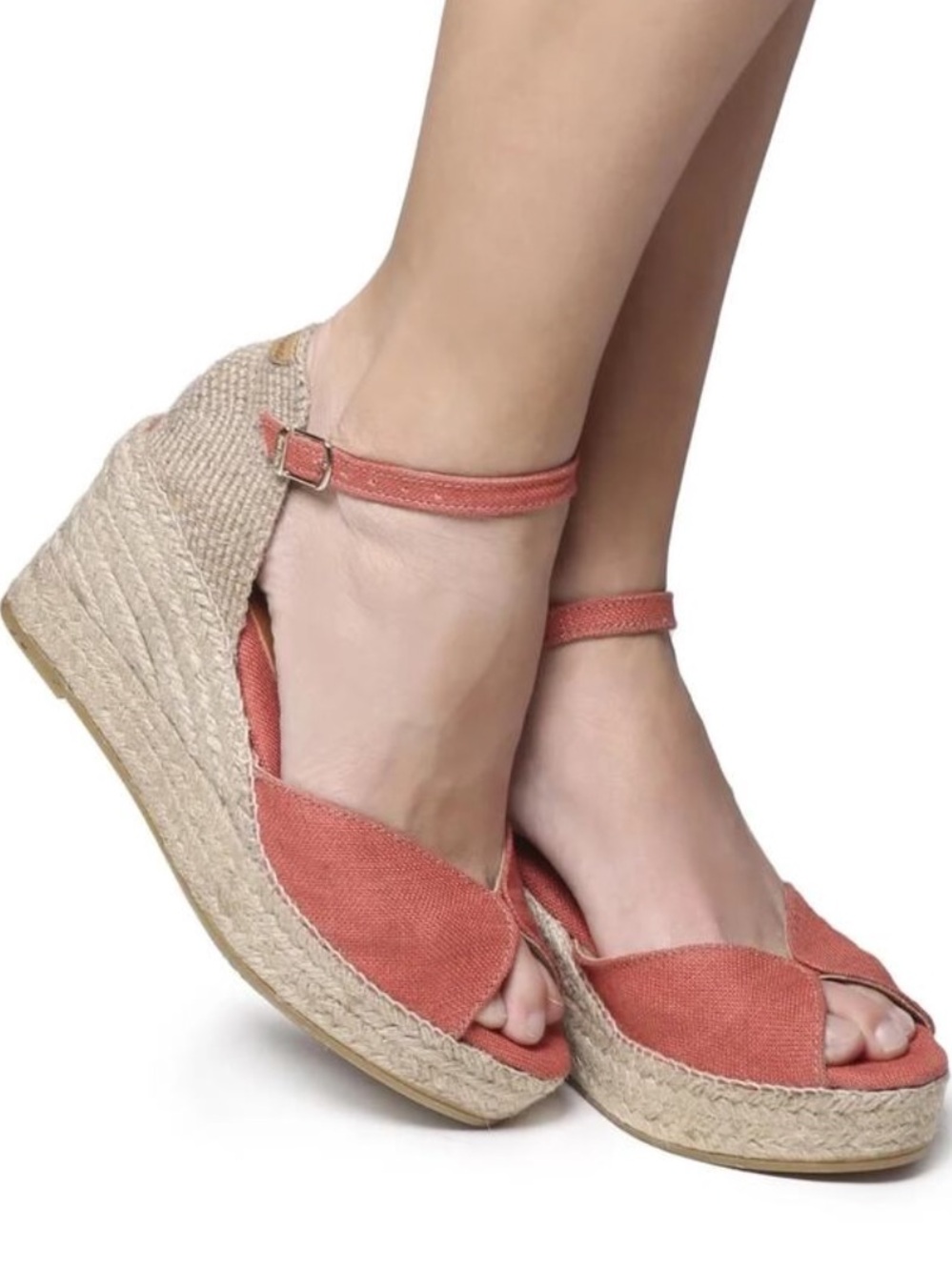 NWT- TONI PONS WEDGE ESPADRILLES Color: Brick